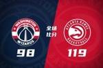 🏀老鹰大胜奇才 库明加首秀12中9赛季新高27+7 约翰逊伤退